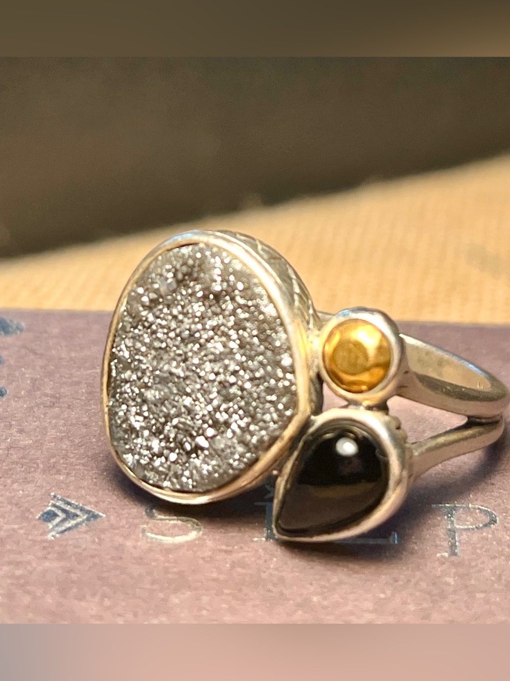 Silpada “Crystal Cave” Ring
